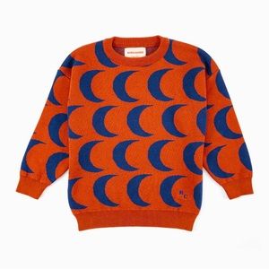Bobo Choses “Moon Jaquard” print Sweatshirt
